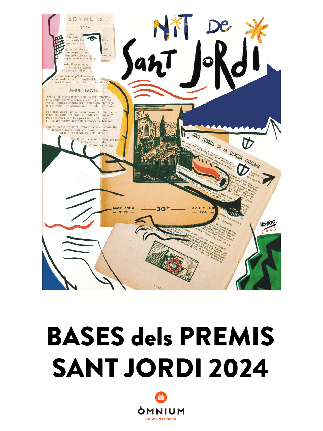 Cartell de Sant Jordi 2023